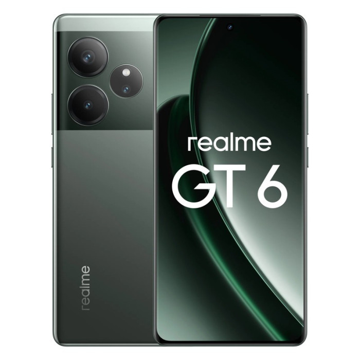 Смартфон Realme GT 6 12/512GB Зеленый (Green) | Фото 10 из 10