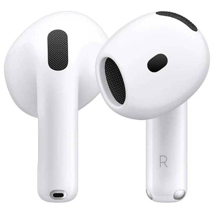 Беспроводные наушники Apple AirPods 4 Белый с активным шумоподавлением ANC | Фото 2 из 3