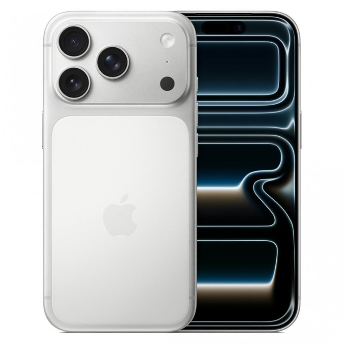 Смартфон Apple iPhone 17 Pro Max 2048GB Белый (Silver) eSim (Без RuStore) | Фото 1 из 3