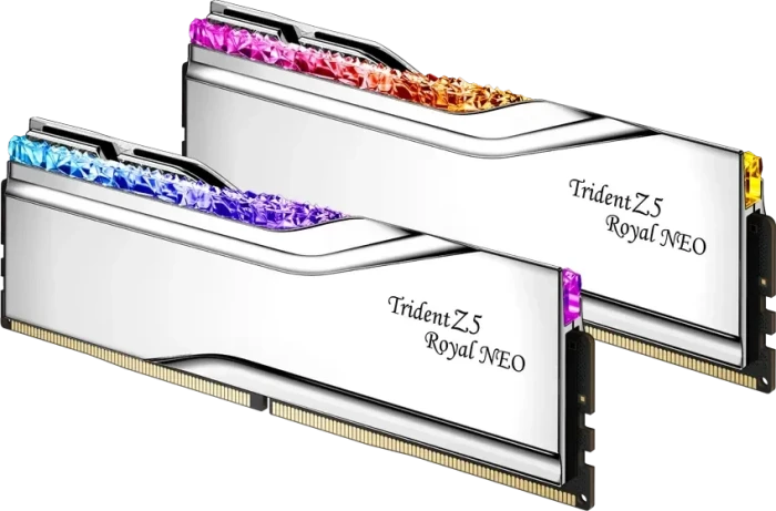 Оперативная память 96Gb DDR5 6000MHz G.Skill Trident Z5 Royal Neo RGB (F5-6000J2836F48GX2-TR5NS) (2x48Gb KIT)