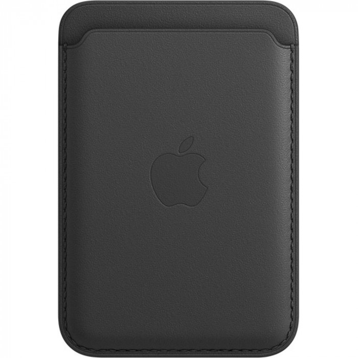 Чехол Leather Wallet MagSafe для iPhone Black | Фото 2 из 3