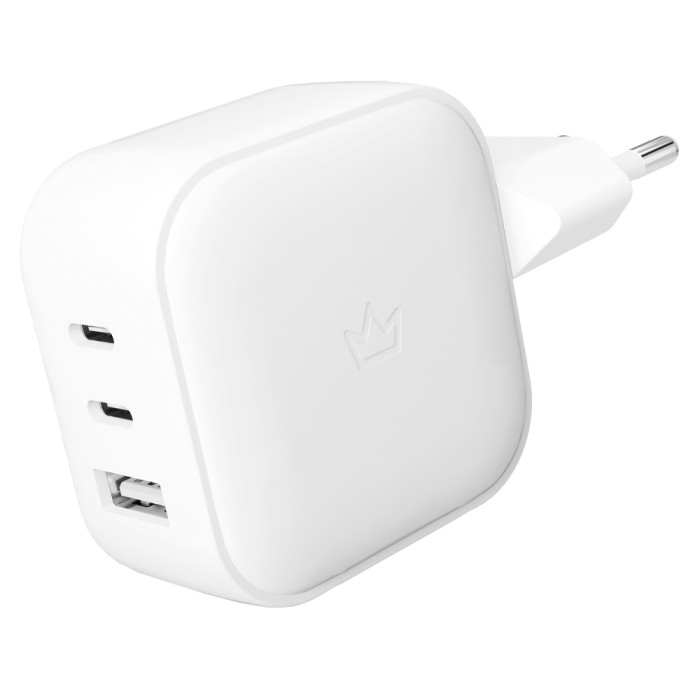 Сетевое зарядное устройство VLP G-Charge 65Вт 2USB-C+USB-A PD QC, белый