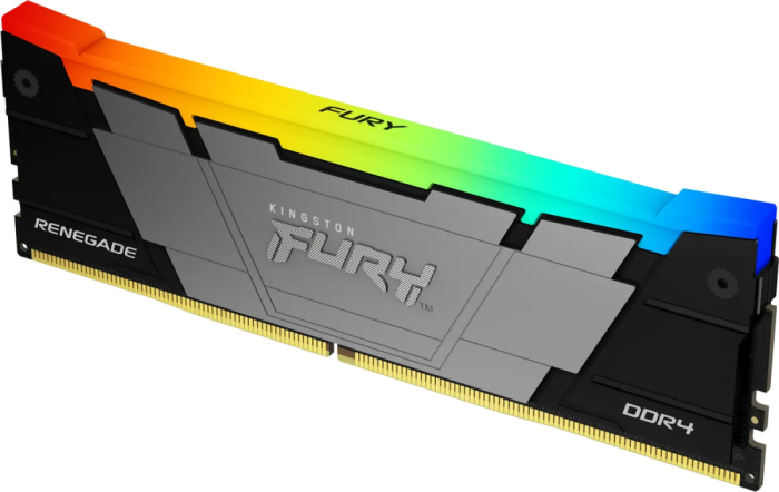 Оперативная память 16Gb DDR4 3200MHz Kingston Fury Renegade RGB (KF432C16RB12A/16)