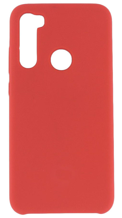Чехол-накладка Silicone Cover для Xiaomi Redmi Note 8 Красный-металик | Фото 3 из 3