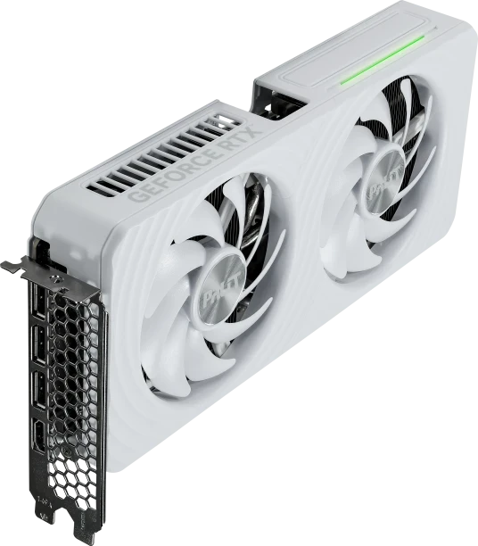 Видеокарта NVIDIA GeForce RTX 5060 Ti Palit White OC 16Gb (NE7506TU19T1-GB2061M)