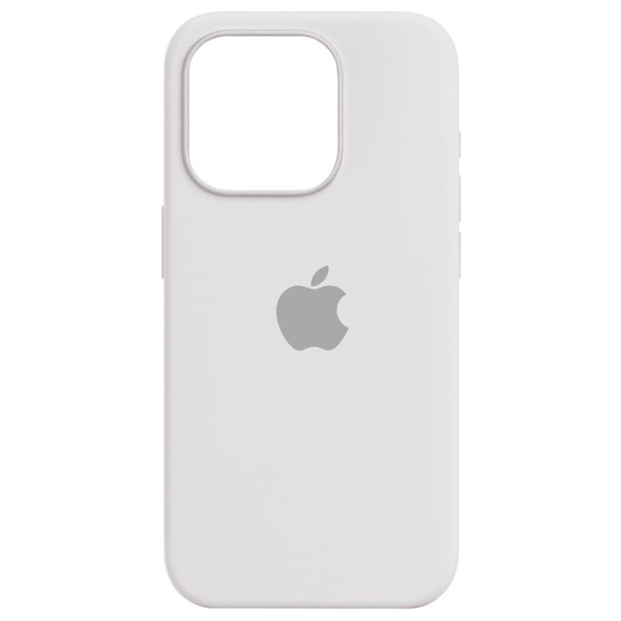 Чехол накладка Silicone Case для iPhone 15 Pro Белый | Фото 1 из 1
