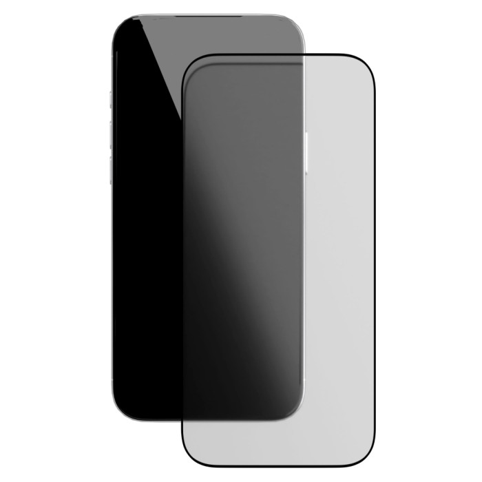 Стекло защитное 2.5D VLP M-Glass для iPhone 17 Pro Max с черной рамкой