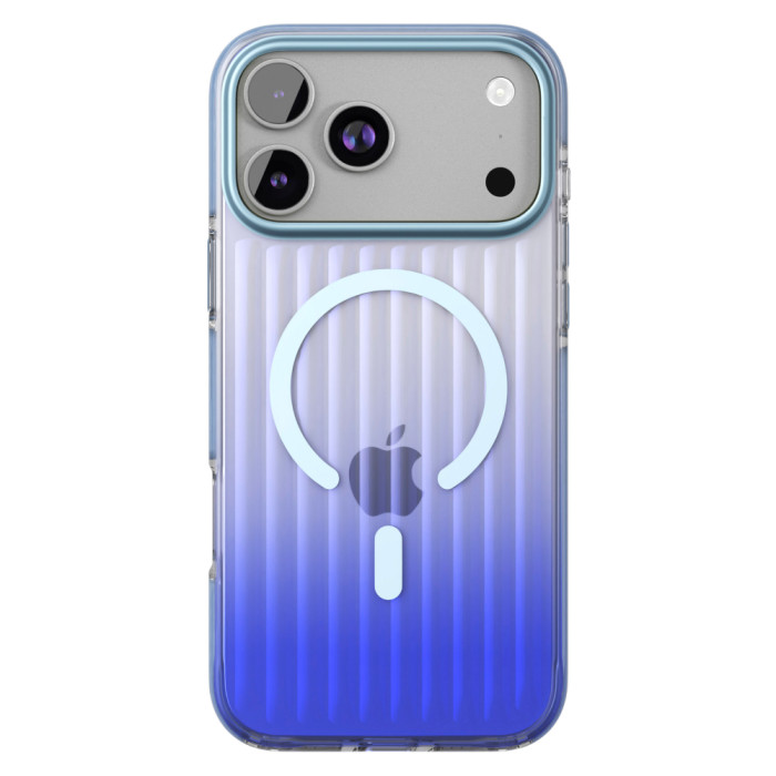Чехол защитный VLP Pulse Case с MagSafe для iPhone 17 Pro Max, синий
