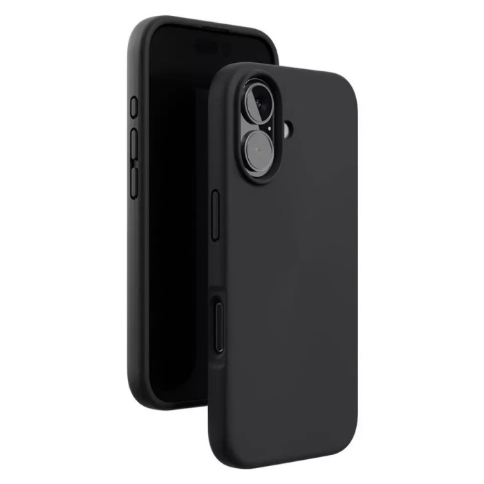 Чехол защитный VLP LITE Mist Case с MagSafe для iPhone 16, черный