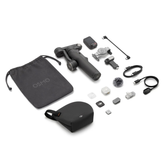 Электрический стабилизатор DJI Osmo Mobile 8P Creator Combo Черный (Black)