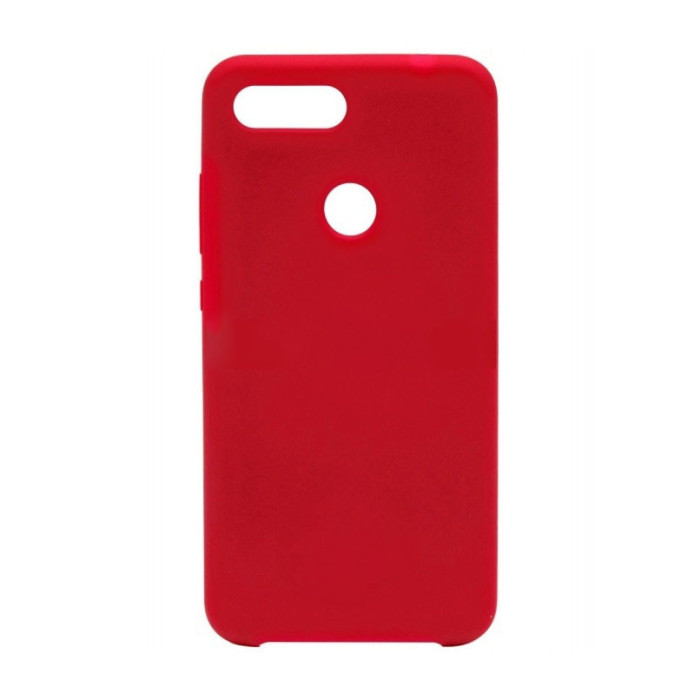 Чехол-накладка Silicone Cover для Xiaomi Redmi 6A Красный | Фото 3 из 3