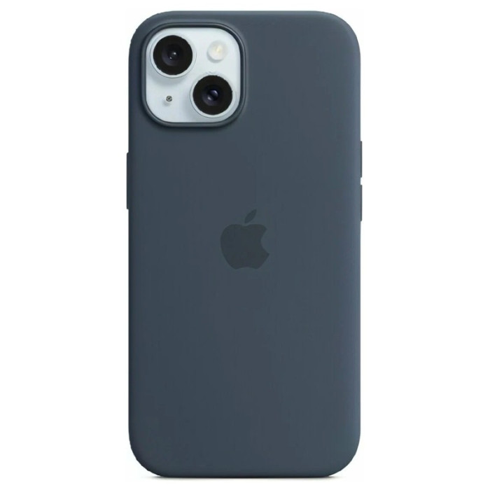 Чехол накладка Silicone Case для iPhone 15 Pro Синий | Фото 1 из 1