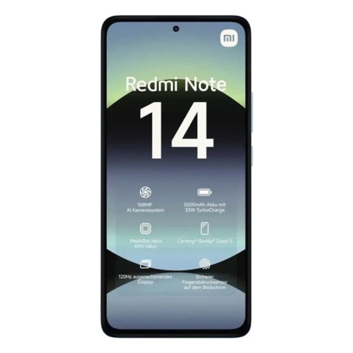 Смартфон Xiaomi Redmi Note 14 8/128GB Синий (Ocean Blue)