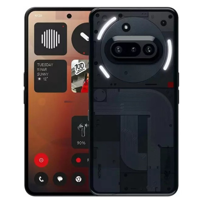 Смартфон Nothing Phone 3a 8/128GB Черный (Black)