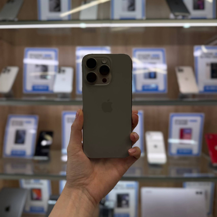 Уценка Смартфон Apple iPhone 16 Pro 128GB Натуральный титан (Natural Titanium) Dual-SIM | Фото 1 из 5