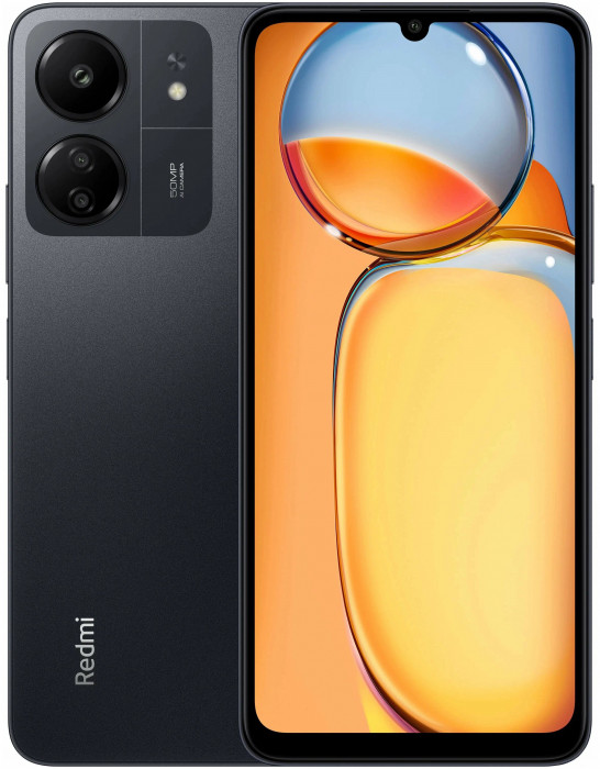 Смартфон Xiaomi Redmi 13C 4/128GB Черный (Black) | Фото 1 из 12