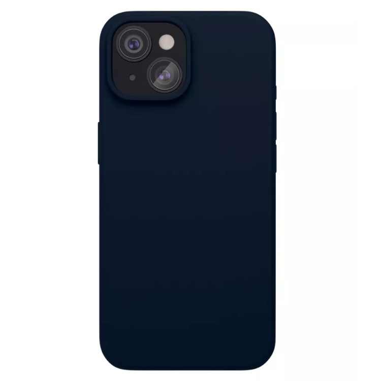 Чехол защитный VLP Aster Case с MagSafe для iPhone 15 Plus, темно-синий