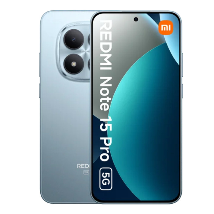 Смартфон Xiaomi Redmi Note 15 Pro 5G 8/256GB Голубой (Azure Blue)