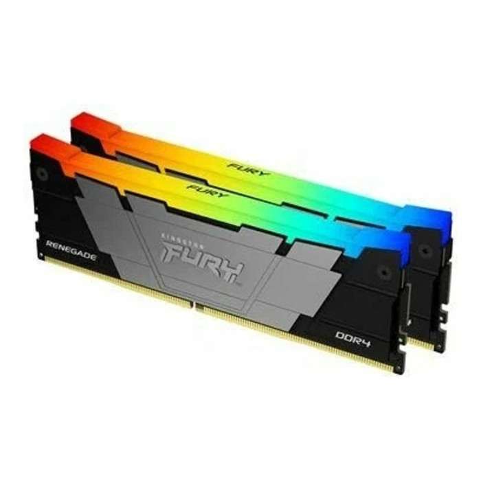 Оперативная память 16Gb DDR4 4266MHz Kingston Fury Renegade RGB (KF442C19RBAK2/16) (2x8Gb KIT)