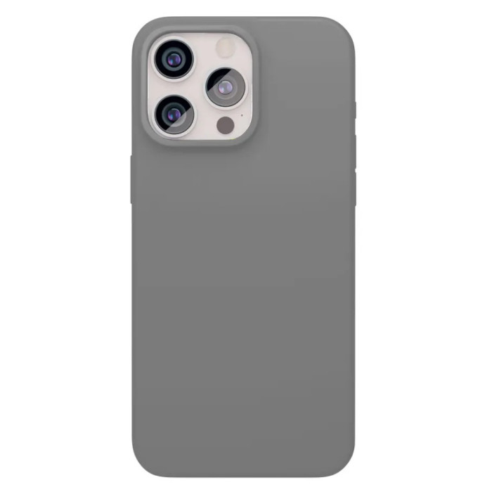 Чехол защитный VLP Aster Case с MagSafe для iPhone 15 Pro, серый