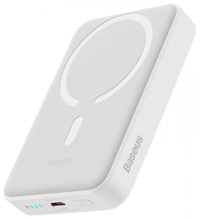 Внешний аккумулятор Baseus Magnetic Mini Wireless Fast Charge Power Bank 10000mAh 30w (PPCX110002)