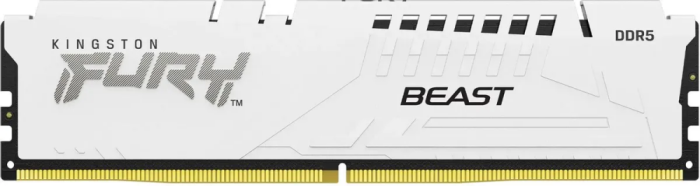 Оперативная память 16Gb DDR5 6000MHz Kingston Fury Beast White (KF560C30BWE-16)