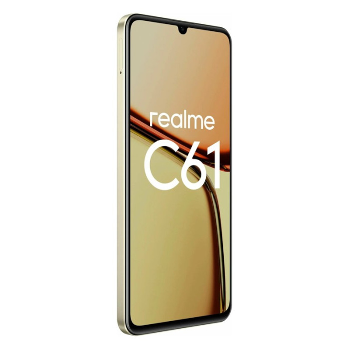Смартфон Realme C61 6/256GB Золотой (Gold)