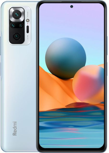 Смартфон Xiaomi Redmi Note 10 Pro 6/128GB Голубой (Glacier Blue) | Фото 3 из 3