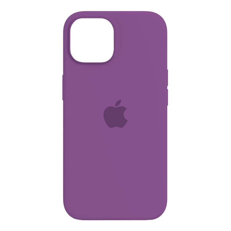 Чехол накладка Silicone Case для iPhone 15 Pro Фиолетовый