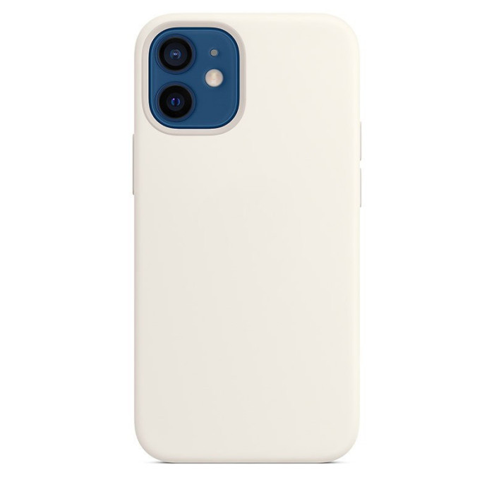 Чехол силиконовый для iPhone 12 Mini Белый | Фото 2 из 2