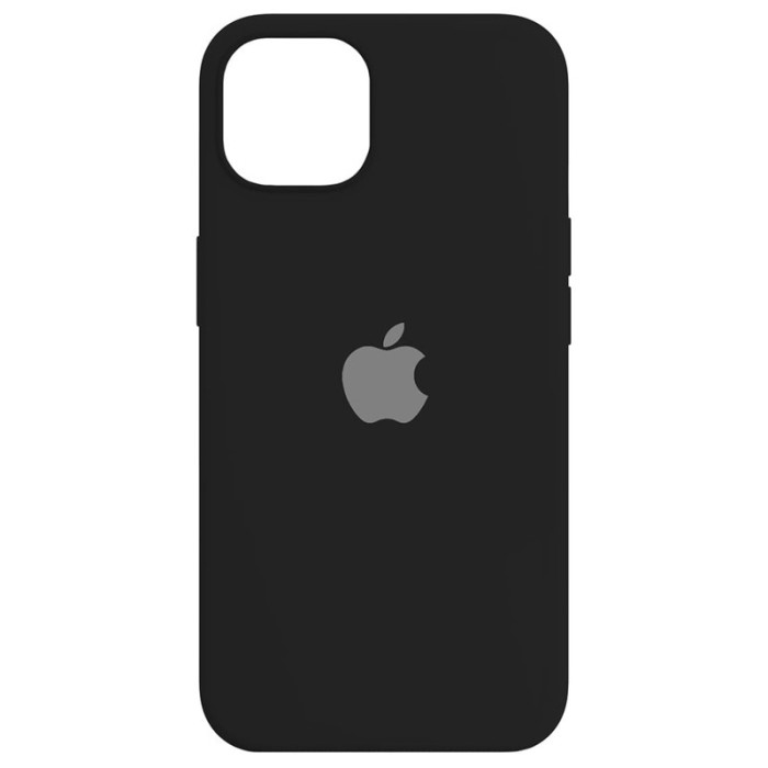 Чехол накладка Silicone Case для iPhone 13 Черный | Фото 1 из 1