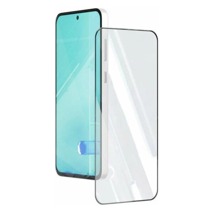 Стекло защитное 2.5D VLP A-Glass для Samsung S24 FE с черной рамкой