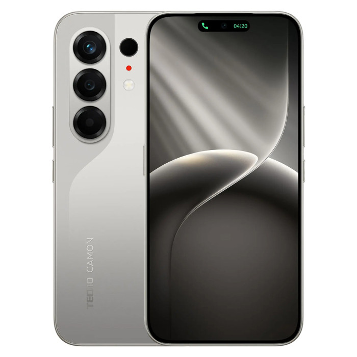 Смартфон Tecno Camon 50 8/256GB Серебристый (Nebula Titanium)