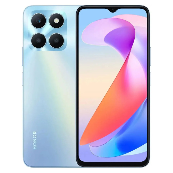 Смартфон Honor X6a 6/128GB Небесно-серебристый (Sky Silver)