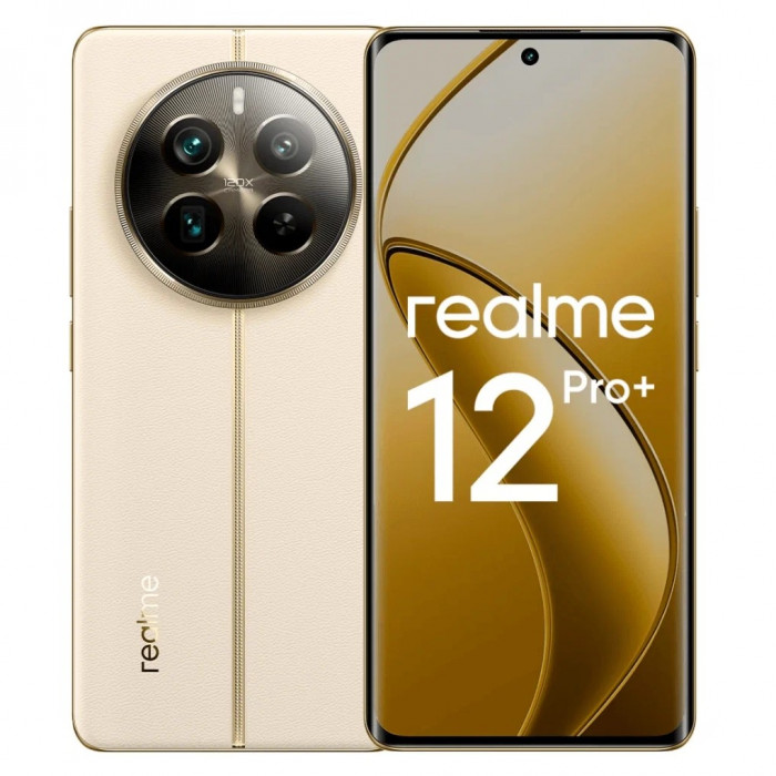 Смартфон Realme 12 Pro+ 8/256GB Бежевый (Beige Sand) EAC | Фото 1 из 5