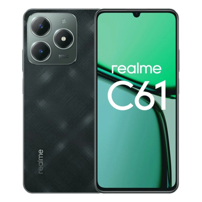 Смартфон Realme C61 8/256GB Зеленый (Green) | Фото 1 из 10