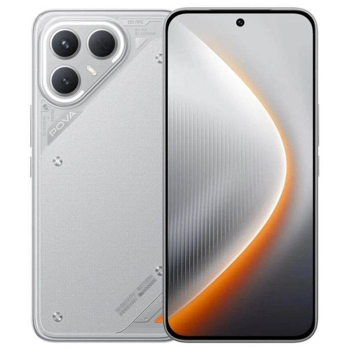 Смартфон TECNO POVA 7 Pro 5G 8/128GB Серый (Dynamic Grey)