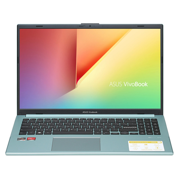 Ноутбук ASUS Vivobook Go 15 OLED E1504FA (AMD Ryzen 5 7520U/16GB/512GB SSD/15.6") Зеленый (Green Grey)