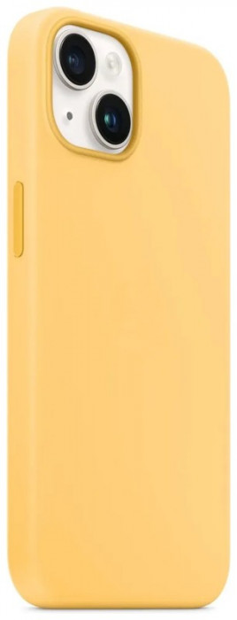 Чехол Silicone Case для iPhone 14 Желтый (Sunglow) | Фото 2 из 4