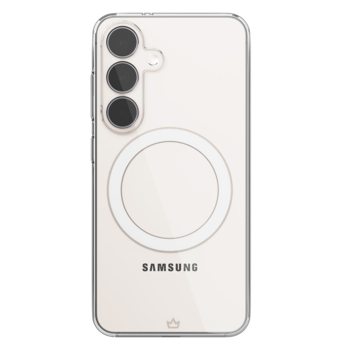 Чехол защитный VLP Puro Case с MagSafe для Samsung S25, прозрачный