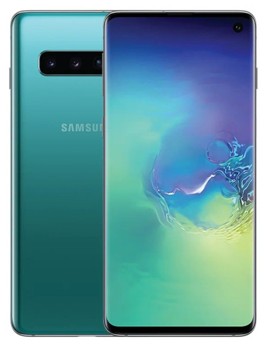Смартфон Samsung Galaxy S10 8/128GB Аквамарин RU | Фото 1 из 3