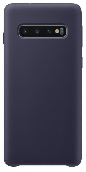 Чехол Samsung Silicone Cover для Samsung Galaxy S10 Синий | Фото 3 из 3