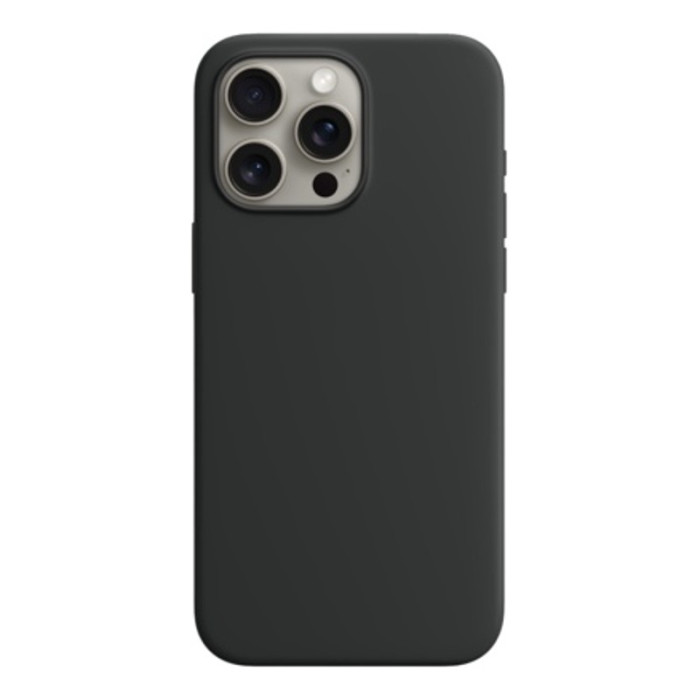 Чехол накладка Silicone Case для iPhone 15 Pro Max Черный | Фото 1 из 1