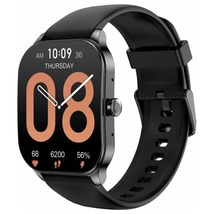 Умные часы Amazfit Pop 3S Черный (Metallic Black) | Фото 1 из 2