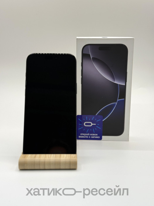 Б/у Смартфон Apple iPhone 16 Pro Max 256GB Черный (Black Titanium)