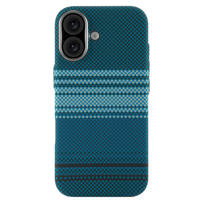 Чехол защитный Rocket Graphic для iPhone 17, MagSafe совместимый, синий