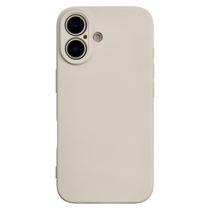 Чехол защитный Rocket Sense для iPhone 16 Plus, soft-touch матовый, TPU, песочный