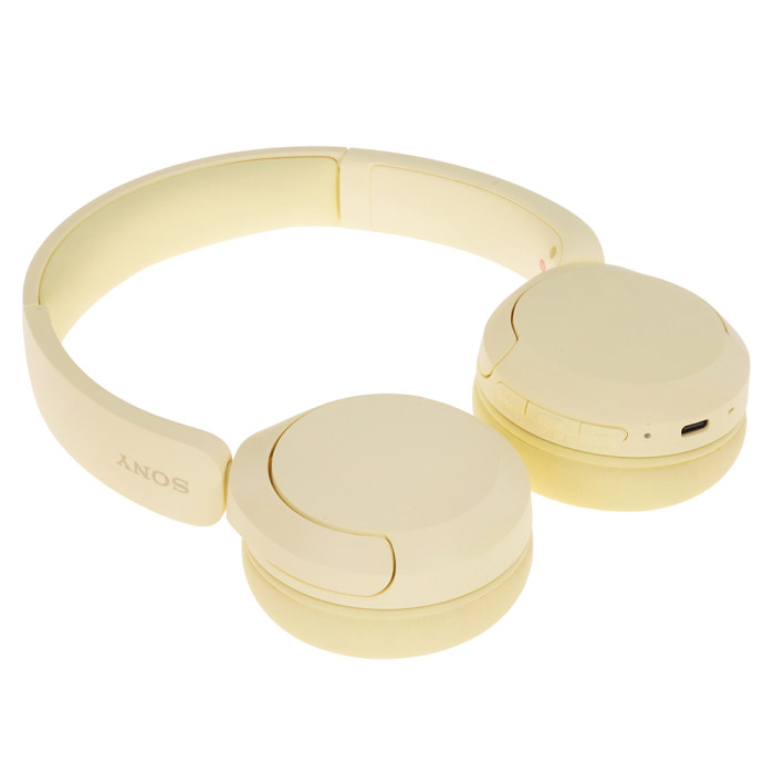 Беспроводные наушники Sony WH-CH520 Желтый (Yellow)