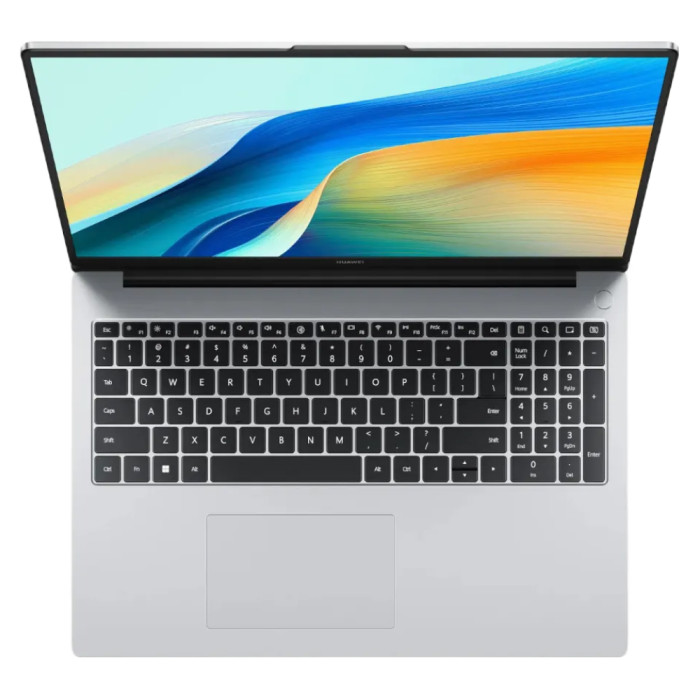 Ноутбук Huawei MateBook D 16 2024 (Core i5-13420H/16GB/512GB/Intel UHD Graphics/16"/noOS) Mystic Silver (Серебряный) (53014MTX)
