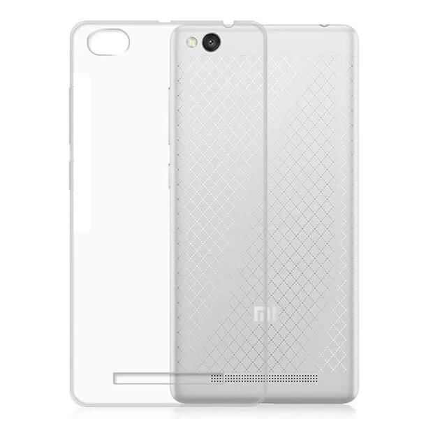Чехол-накладка силиконовая для Xiaomi Redmi 3 Прозрачный | Фото 2 из 2